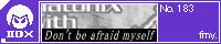 Don't be afraid myself/fmy.