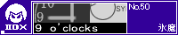9 o'clocks/�X��