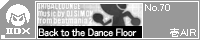 Back to the Dance floor/��AIR