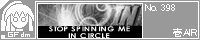 STOP SPINNING ME IN CIRCLE/��AIR