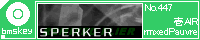 SPERKER (remixed flier)/Pauvre
