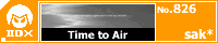 Time to Air/sak*